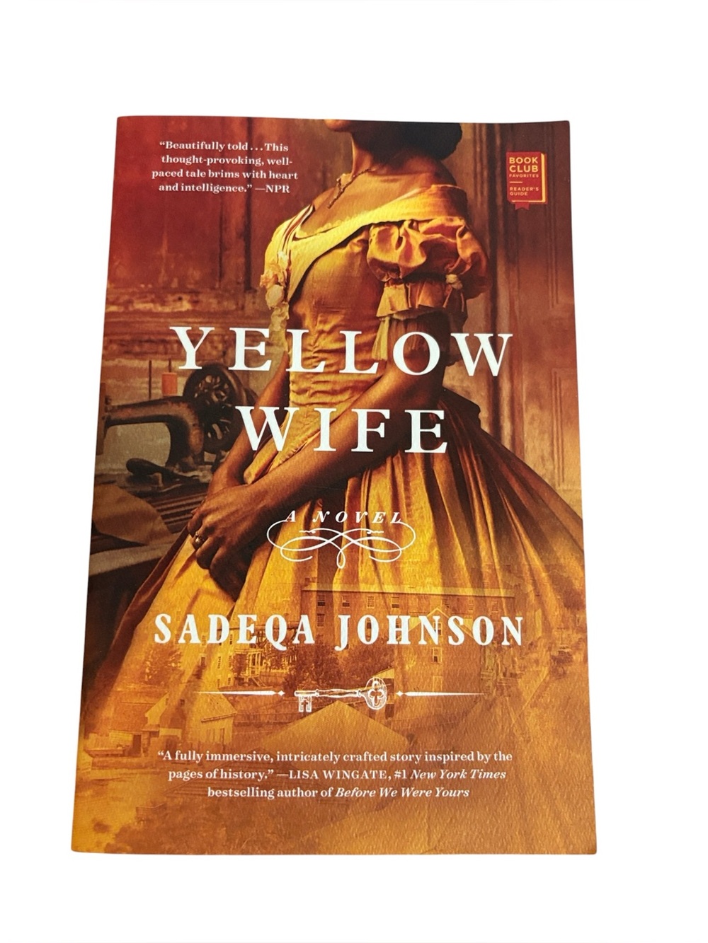 Yellow Wife by Sadeqa Johnson Historical Fiction Paperback 2021
